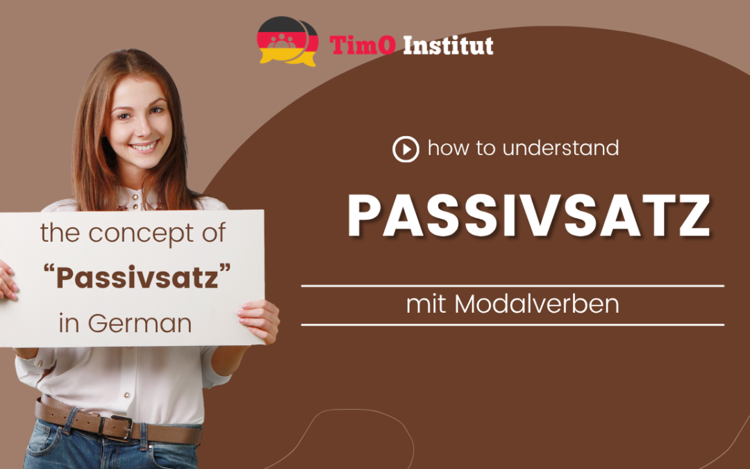 Passivsatz im Modalverben