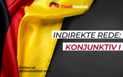 Konjunktiv I in der indirekten Rede